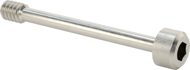 Soket Başlı Sabit Panel Vidası, 6-32 Diş Boyutu, 1-1/4" Uzunluk