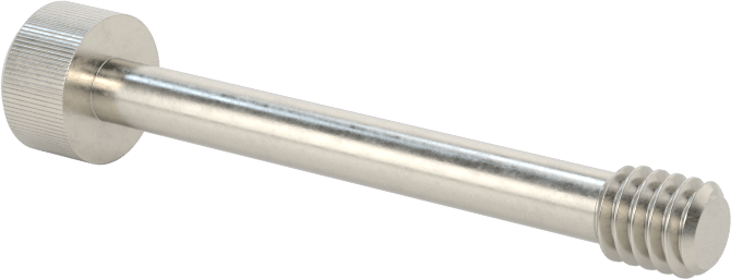 Soket Başlı Sabit Panel Vidası, 8-32 Diş Boyutu, 1-1/4" Uzunluk
