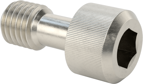 Soket Başlı Sabit Panel Vidası, 1/4"-28 Diş Boyutu, 1/2" Uzunluk