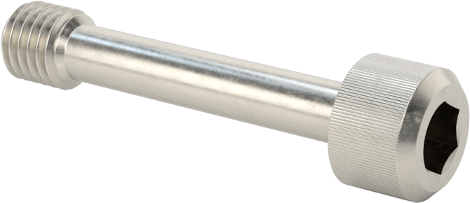 Soket Başlı Sabit Panel Vidası, 1/4"-28 Diş Boyutu, 1-1/4" Uzunluk