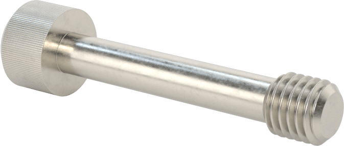 Soket Başlı Sabit Panel Vidası, 1/4"-28 Diş Boyutu, 1-1/4" Uzunluk