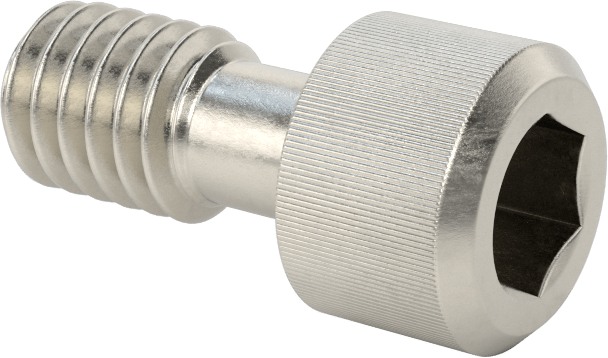 Soket Başlı Sabit Panel Vidası, 5/16"-18 Diş Boyutu, 5/8" Uzunluk