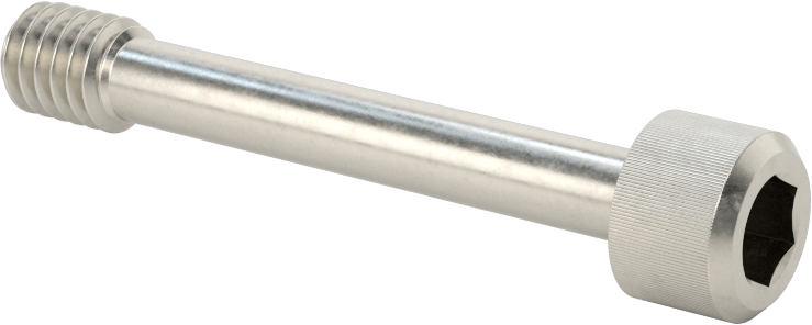 Soket Başlı Sabit Panel Vidası, 5/16"-18 Diş Boyutu, 2" Uzunluk