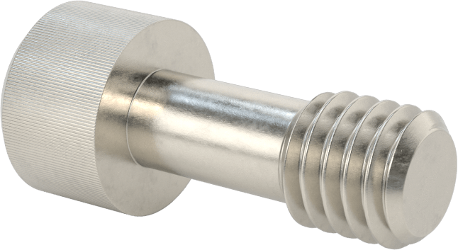Soket Başlı Sabit Panel Vidası, 3/8"-16 Diş Boyutu, 7/8" Uzunluk