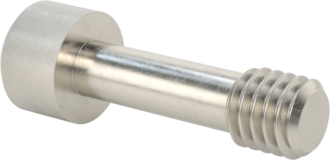 Soket Başlı Sabit Panel Vidası, 3/8"-16 Diş Boyutu, 1-1/4" Uzunluk