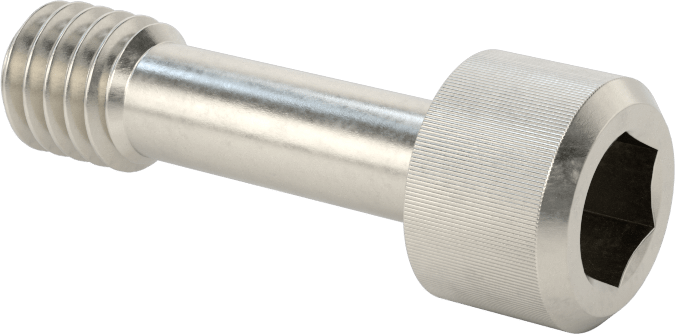 Soket Başlı Sabit Panel Vidası, 3/8"-16 Diş Boyutu, 1-1/4" Uzunluk