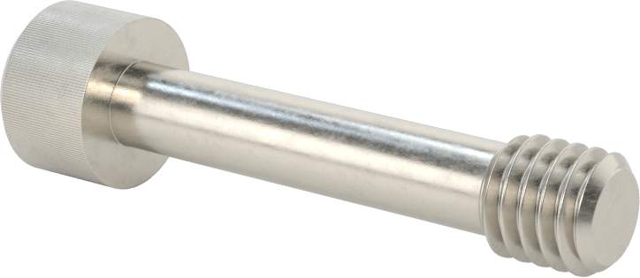 Soket Başlı Sabit Panel Vidası, 3/8"-16 Diş Boyutu, 1-3/4" Uzunluk