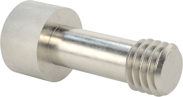 Soket Başlı Sabit Panel Vidası, 1/2"-13 Diş Boyutu, 1-1/4" Uzunluk