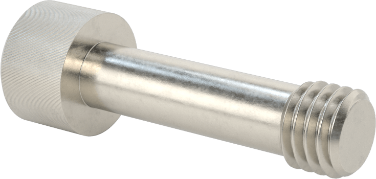 Soket Başlı Sabit Panel Vidası, 1/2"-13 Diş Boyutu, 1-3/4" Uzunluk