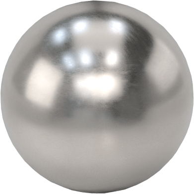 Ekstra Sert C2 Tungsten Karbür Bilye, 3/64" Çap