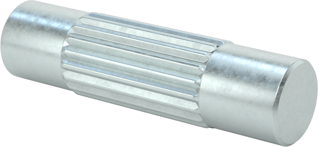 Çinko Kaplı Karbon Çelik Merkez Tırtıllı Pim, 3/16" Çap, 3/4" Uzunluk