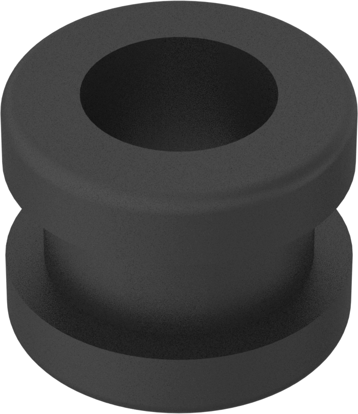 SBR Kauçuk Gromet, 7/32“ Delik Çapı ve 3/32” Malzeme Kalınlığı için