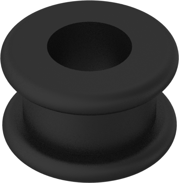 SBR Kauçuk Gromet, 1/4“ Delik Çapı ve 7/64” Malzeme Kalınlığı için
