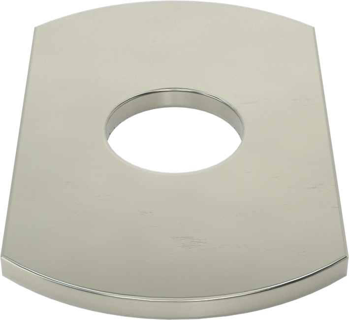 3/8" Vida Boyutu için Çift Klipsli Pul, Çelik