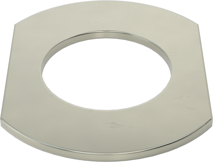 7/8" Vida Boyutu için Çift Klipsli Pul, Çelik