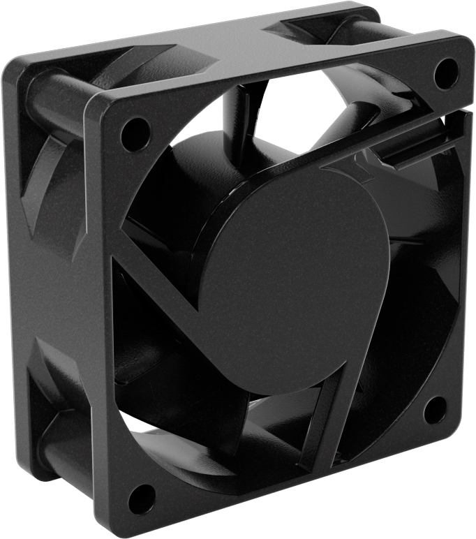 Islak Ortam Ekipmanı - Soğutma Fanı, 24V DC, 60 mm Yükseklik x 60 mm Genişlik x 25 mm Derinlik Toplam