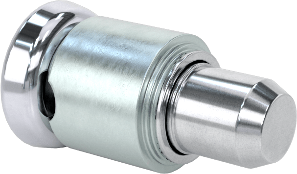 Paneller için Geri Çekilebilir Yaylı Piston, Twist-Lock, Presle Takma, 0,06“-0,15” Kalınlıkta Dış Panel