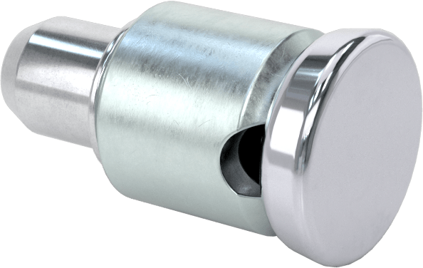 Paneller için Geri Çekilebilir Yaylı Piston, Twist-Lock, Presle Takma, 0,06“-0,15” Kalınlıkta Dış Panel