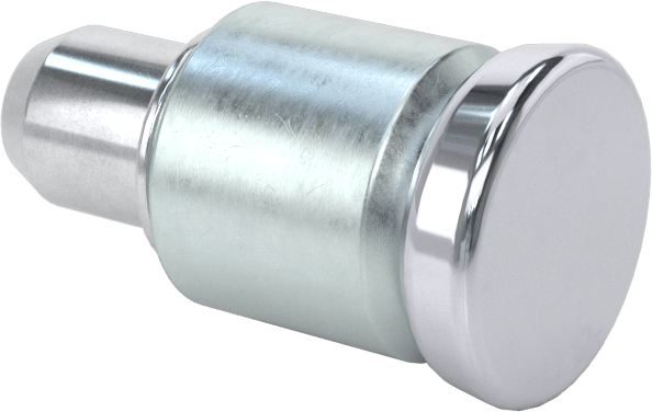 Paneller için Geri Çekilebilir Yaylı Piston, Presle Takma, 0,06“ ila 0,15” kalınlığında dış panel için
