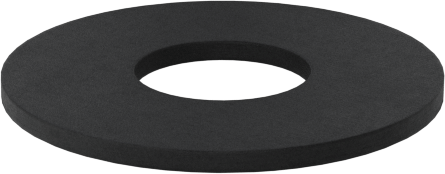 Sert Fiber Pullar, 4 Numaralı Vida Boyutu için, 0.125" ID, 0.312" OD