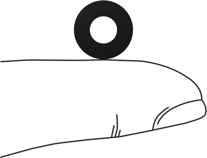 Sert Fiber Pullar, 10 Numaralı Vida Boyutu için, 0.203" ID, 0.438" OD