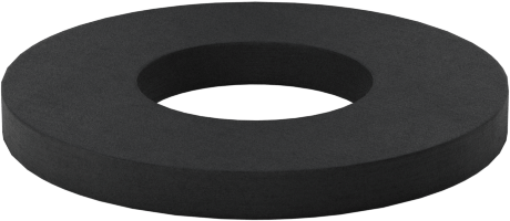 Sert Fiber Pullar, 12 Numaralı Vida Boyutu için, 0.234" ID, 0.5" OD