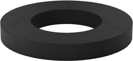 Sert Fiber Pullar, 10 Numaralı Vida Boyutu için, 0.203" ID, 0.375" OD