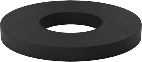 Sert Fiber Pullar, 1/4" Vida Boyutu için, 0.281" ID, 0.625" OD