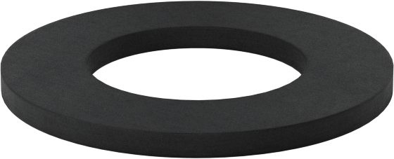 Sert Fiber Pullar, 1" Vida Boyutu için, 1.125" ID, 2.000" OD