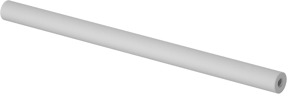 Naylon 6/6 Dişi Dişli Yuvarlak Ara Parça, 1/4" OD, 4" Uzunluk, 4-40 Diş Boyutu