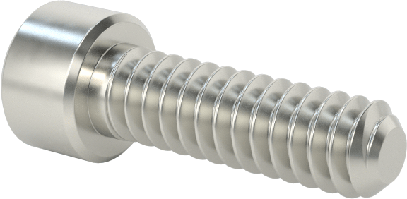 Nikel Alaşımlı Soket Başlı Vida, 4-40 Diş Boyutu, 3/8" Uzunluk