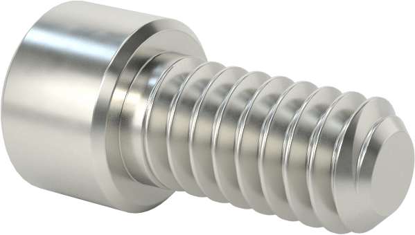 Nikel Alaşımlı Soket Başlı Vida, 1/4"-20 Diş Boyutu, 1/2" Uzunluk