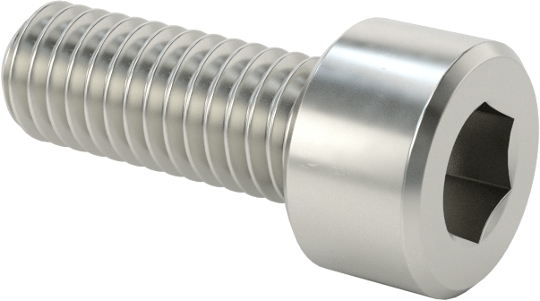 Nikel Alaşımlı Soket Başlı Vida, M6 x 1 mm Diş, 16 mm Uzunluk