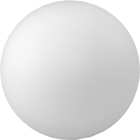 Delrin® Asetal Reçine Topu, 1" Çap