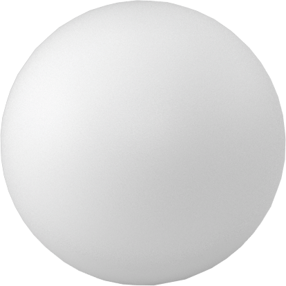 Delrin® Asetal Reçine Topu, 3/8" Çap