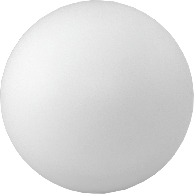 Delrin® Asetal Reçine Topu, 9/64" Çap