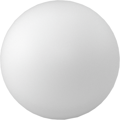 Delrin® Asetal Reçine Topu, 7/16" Çap
