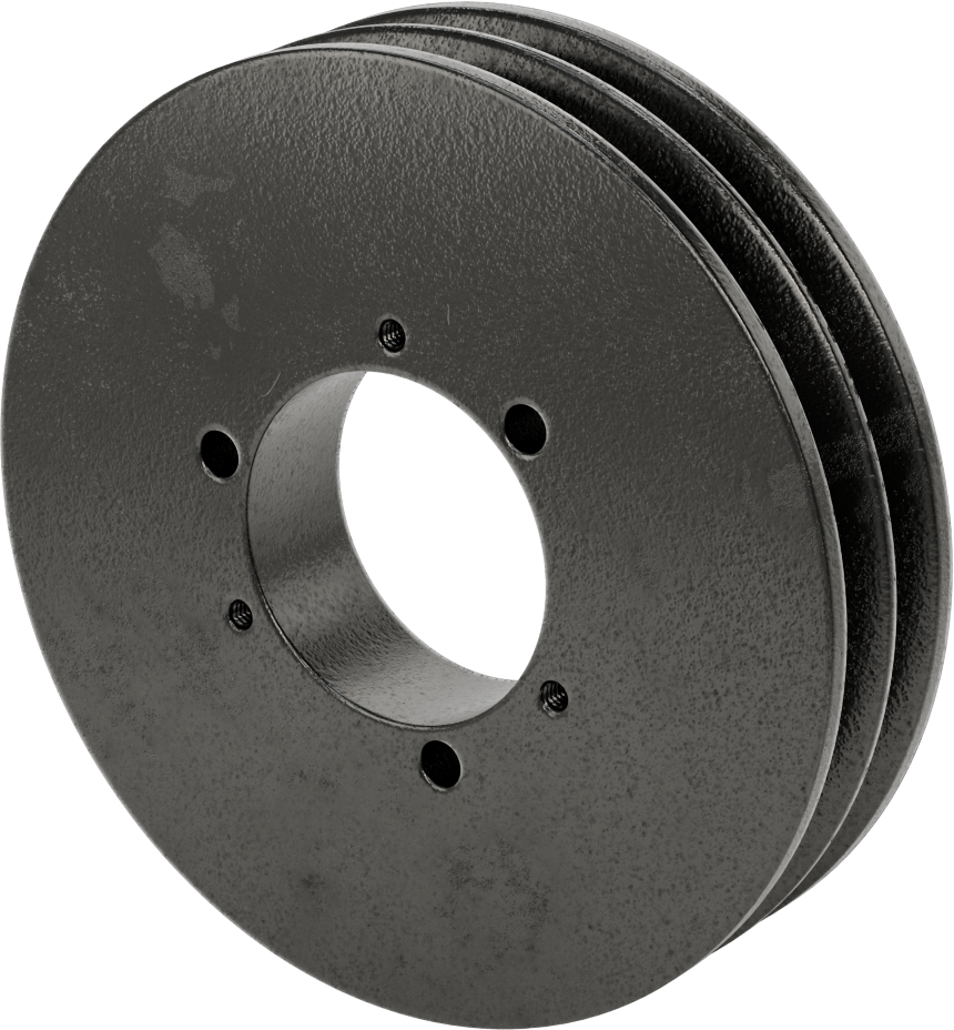 Hızlı Ayırmalı Burç Delikli V-Kayış Tahrik Kasnağı, 5V ve 5Vx Kayışlar için, 7.5" OD
