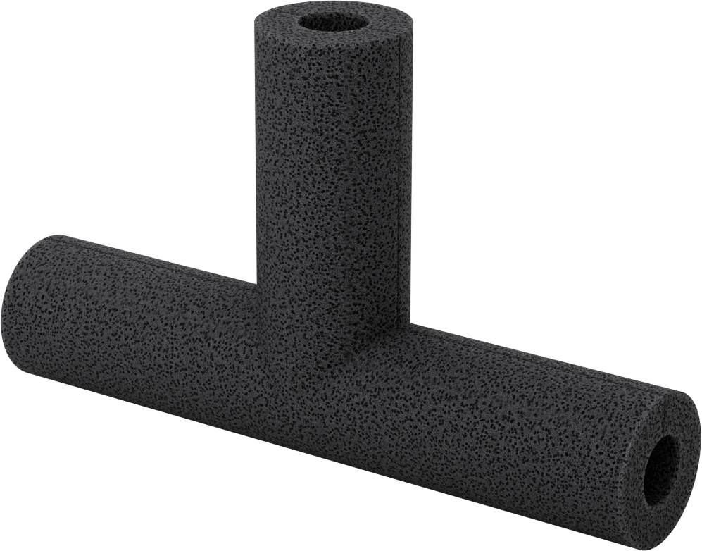 Polietilen Köpük Yalıtım, T, 3/8" Kalın Duvar, 5/8" ID