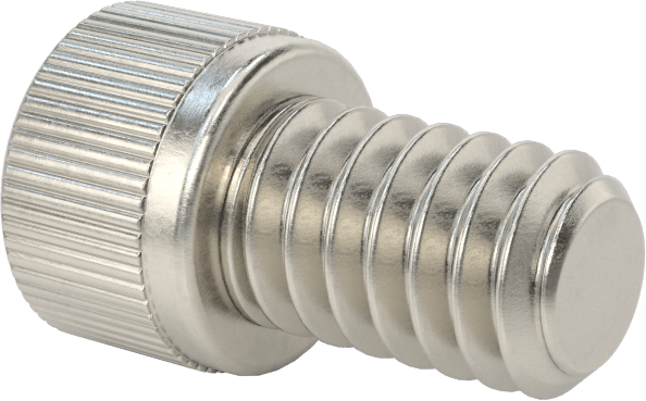 Süper Korozyona Dayanıklı 316 Paslanmaz Çelik Soket Başlı Vidalar, Diş Kilitleme, 1/4"-20 Diş Boyutu, 3/8" Uzunluk