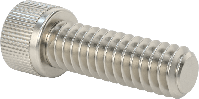 Süper Korozyona Dayanıklı 316 Paslanmaz Çelik Soket Başlı Vidalar, Diş Kilitleme, 1/4"-20 Diş Boyutu, 3/4" Uzunluk