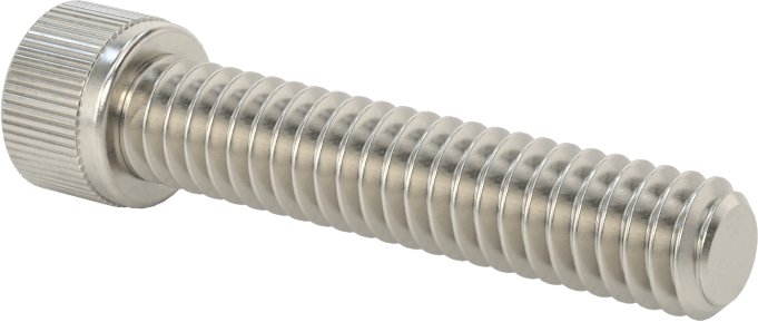 Süper Korozyona Dayanıklı 316 Paslanmaz Çelik Soket Başlı Vidalar, Diş Kilitleme, 1/4"-20 Diş Boyutu, 1-1/4" Uzunluk