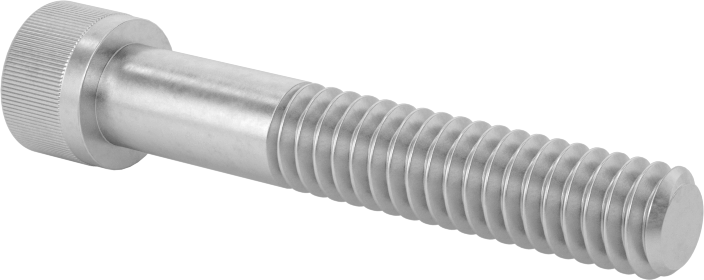 Süper Korozyona Dayanıklı 316 Paslanmaz Çelik Soket Başlı Vidalar, Diş Kilitleme, 1/4"-20 Diş Boyutu, 1-1/2" Uzunluk