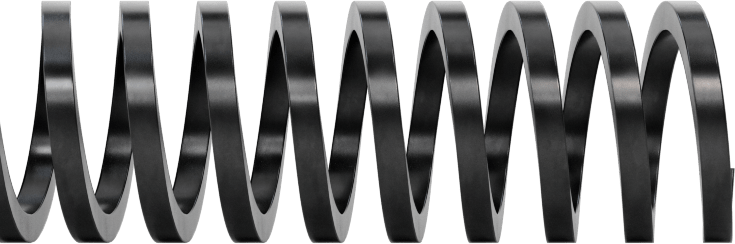 Kalıp Yayı Stoku, 9/16“ Delik Çapı ve 3/8” Mil Çapı için