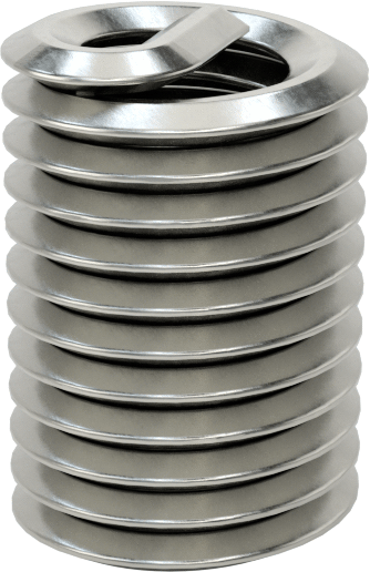 Helisel Ek Parça, Nitronic 60 Paslanmaz Çelik, 10-32 Diş Boyutu, 0,380" Takılı Uzunluk