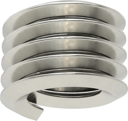 Helisel Ek Parça, Nitronic 60 Paslanmaz Çelik, Vida Kilidi, 5/16"-18 Diş, 0,312" Uzunluk