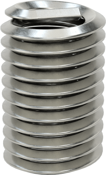 Helisel Ek Parça, Parçacık İçermeyen Ortamlar için, Paslanmaz Çelik, 3/8"-16, 3/4" Uzunluk