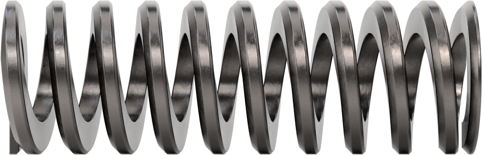 Yaylı Çelik Kalıp Yayı, 1-1/2" Delik Çapı, 4,5 inç Uzunluk