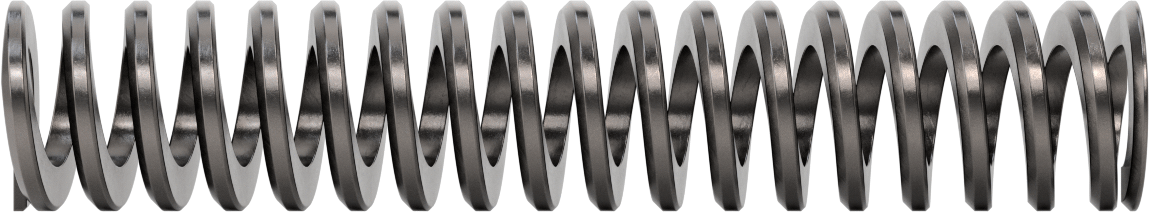 Yaylı Çelik Kalıp Yayı, 1-1/2" Delik Çapı, 8" Uzunluk