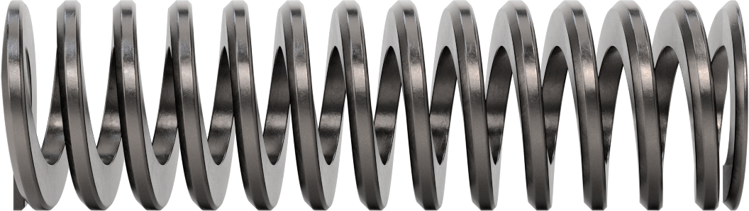 Yaylı Çelik Kalıp Yayı, 1-3/4" delik çapı için, 6 inç Uzunluk